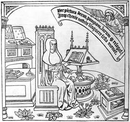 Ilustración para la Danza Macabra, publicada en París, 1485